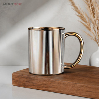 ماگ لاکچری VELVET GOLD با طراحی طلایی و مدرن
