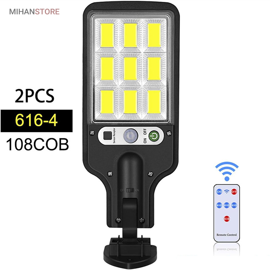 عکس چراغ خورشیدی دیواری سنسوردار Super Bright