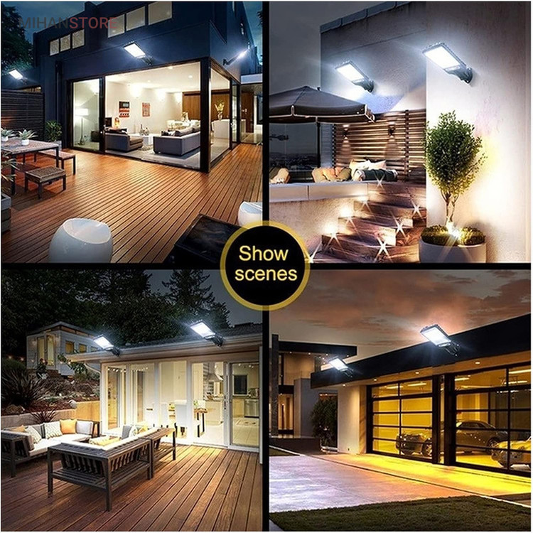 چراغ خورشیدی دیواری سنسوردار Super Bright